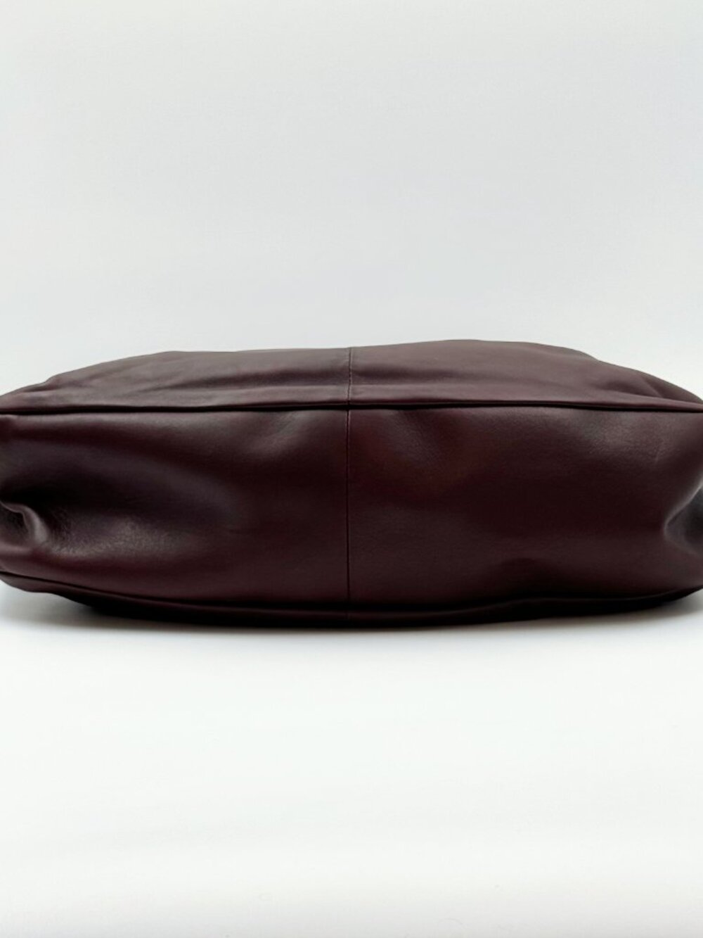 Salvatore Ferragamo Burgundy Leather Large Hobo Shoulder Tote Bag - Picture 5 of 12